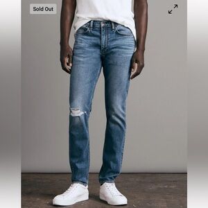 NWT Rag & Bone Fit 2 - Malibu Slim Fit Mid Rise Stretch Jean 31 x 32 Denim